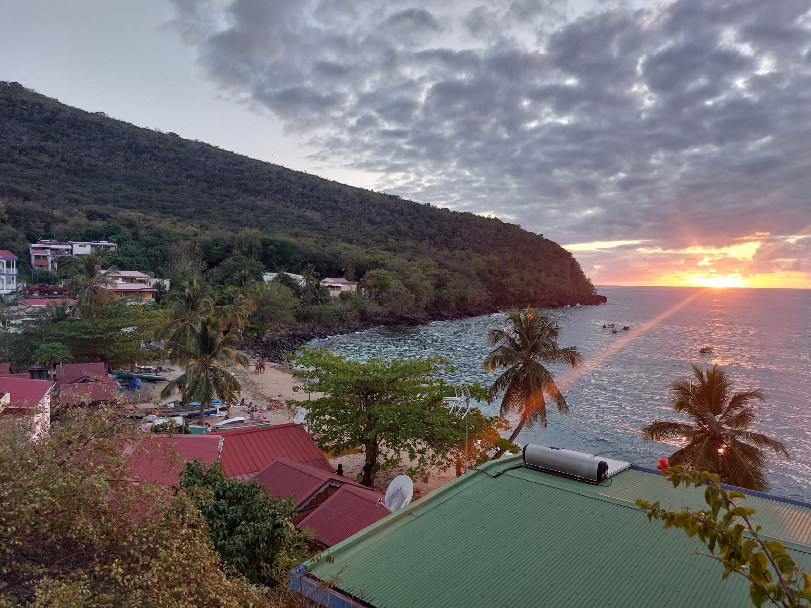 Vue principale de l'Anse Dufour