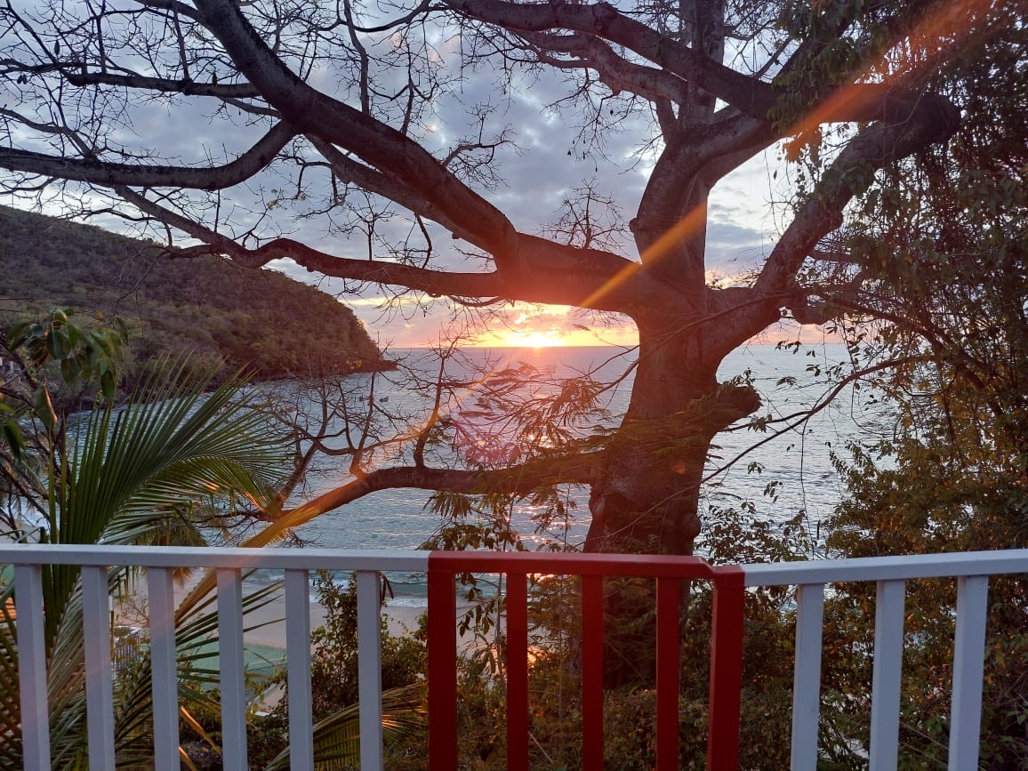 Coucher de soleil Anse Dufour