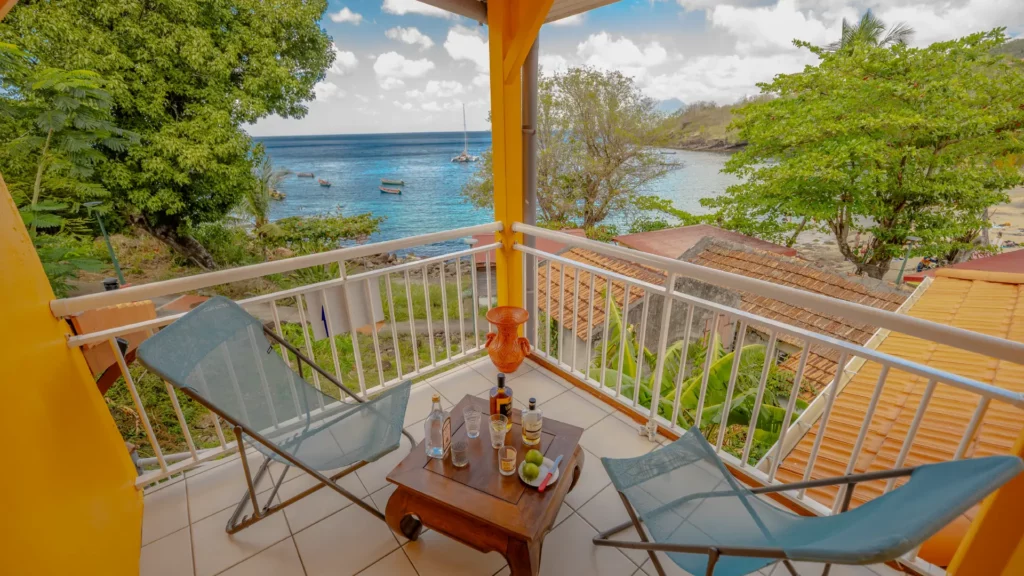 vue plage anse dufour